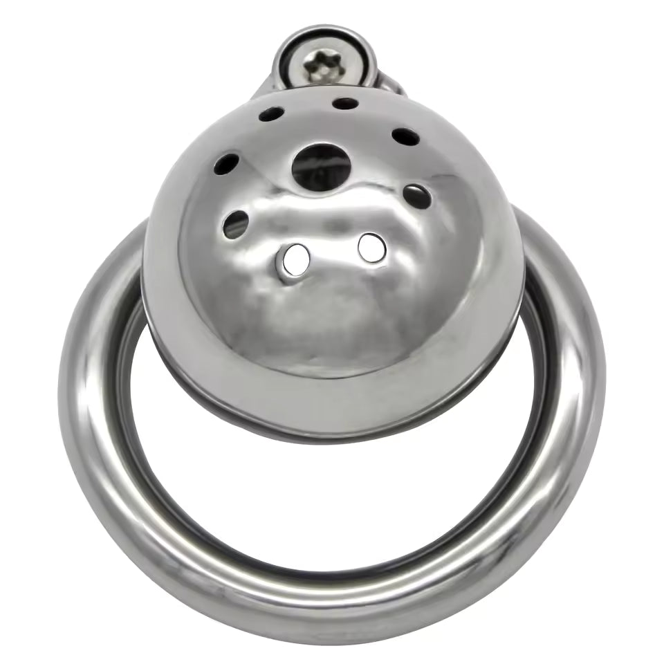Ergonomic Stainless Steel Locking Ring With Detachable Catheter