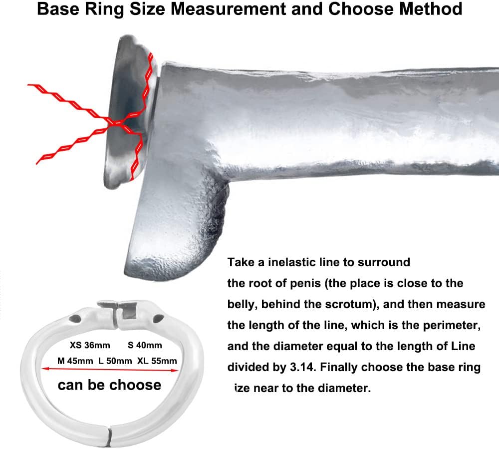 Unique Design Stainless Steel Male Chastity Cage with Can Open Arc Cock Ring Penis Lock Slave Restraint Adult Sex Toys for Men