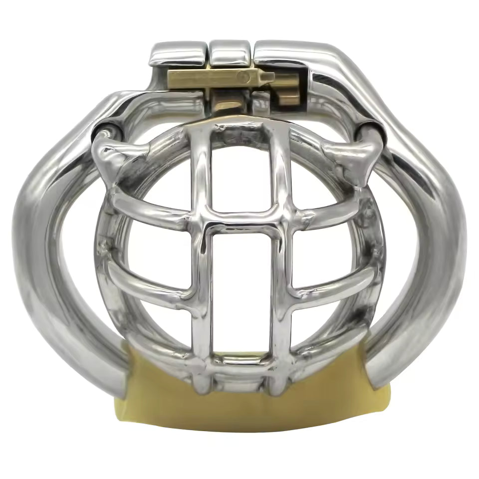  Ergonomic base ring for small chastity cage - polished finish
