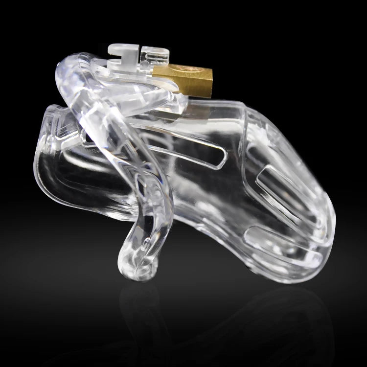 Electric Male Chastity Cage – Corona Design with 4 Adjustable Rings