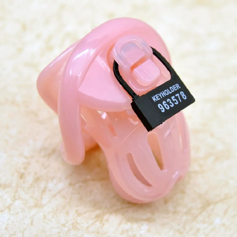 Electric Male Chastity Cage – Corona Design with 4 Adjustable Rings
