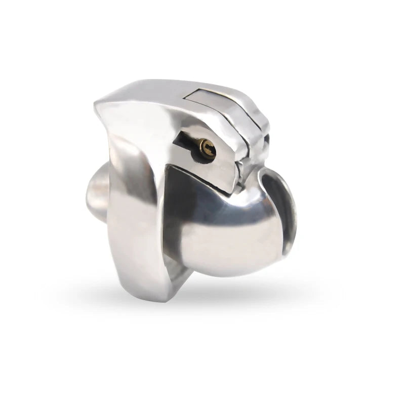 HT-V4 Male Chastity Device Stainless Steel Cage With Ring