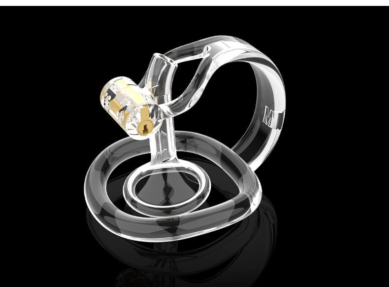 Chastity Cage Reverse-Style for Men | Male Abstinence Lock for Secure Wear | Material ABS