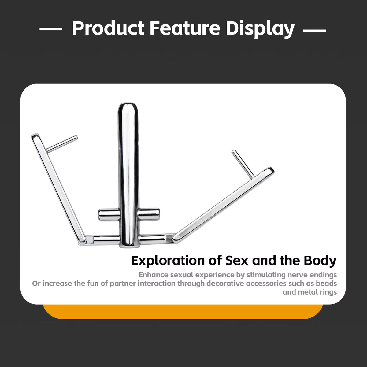 Male Urethral Sounding Plug with Peeing Hole – Stainless Steel Horse Eye Prostate Stimulator for Men