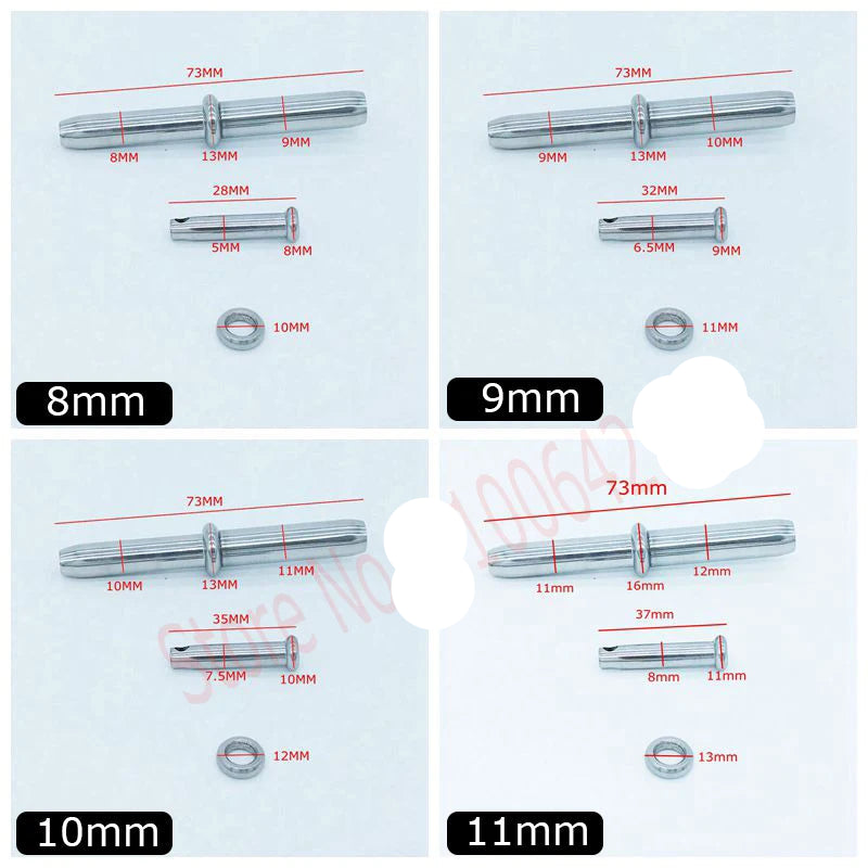 Embedded Stainless Steel Urethral Plug Size 10mm-17mm