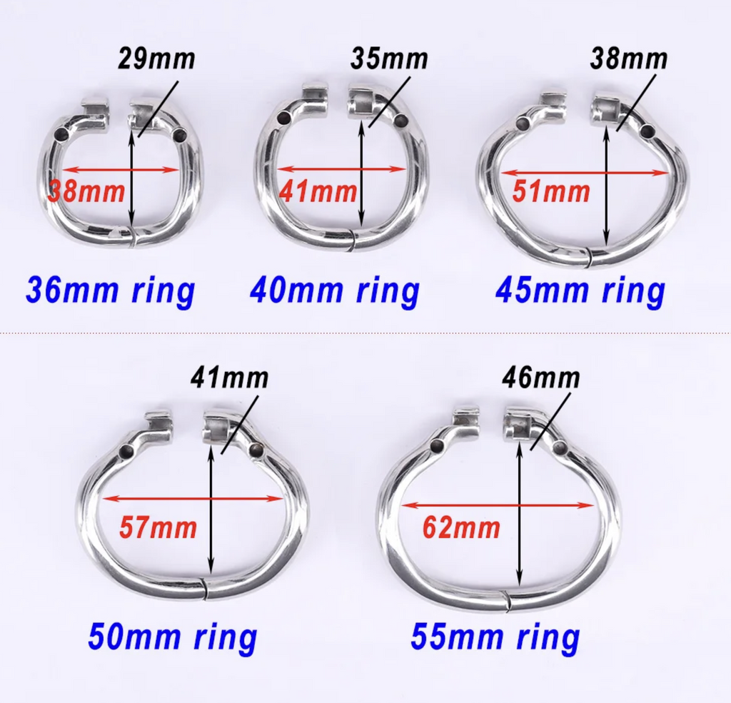 Next-Gen Stainless Steel Male Chastity Device – Arc Series Locking Cage