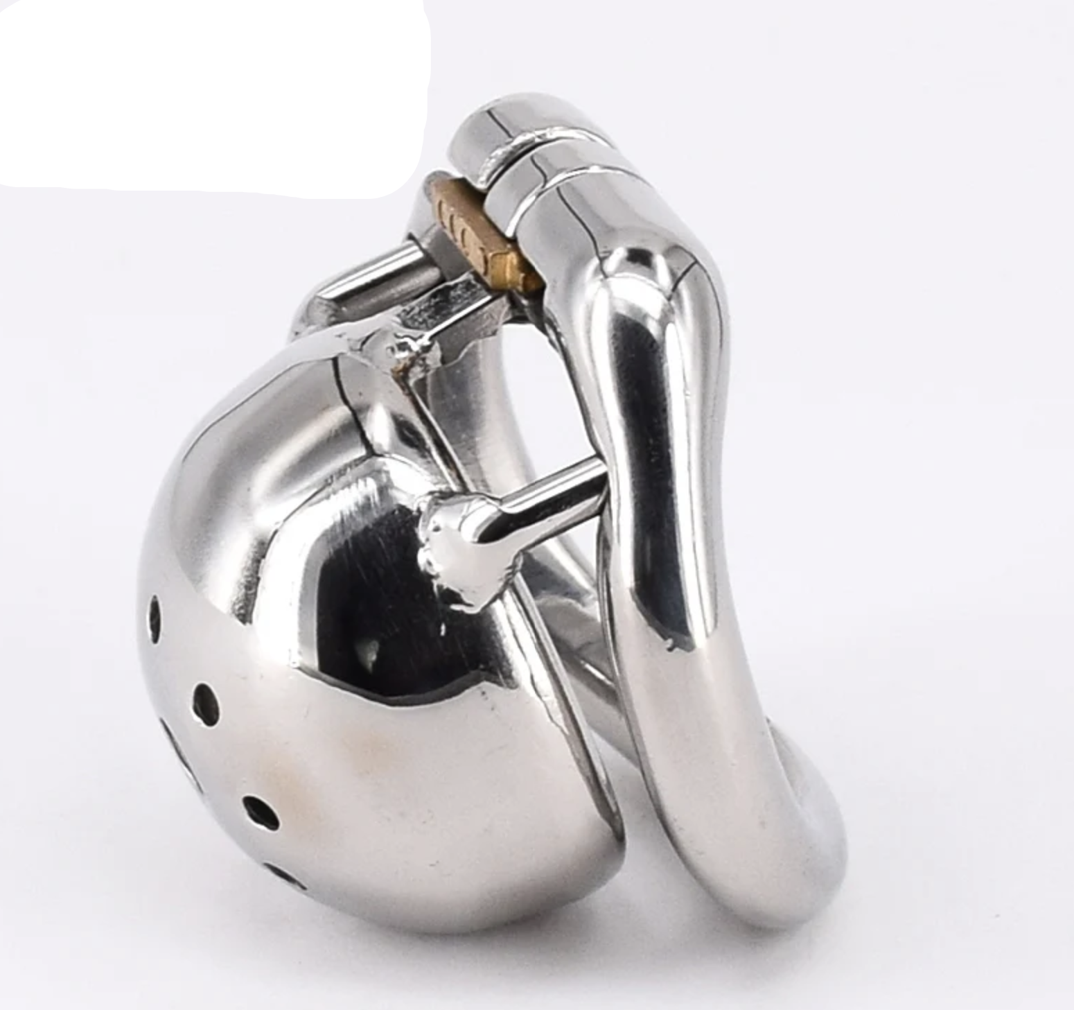 Super Small Metal Male Chastity Device – Locking Cage with Catheter Option