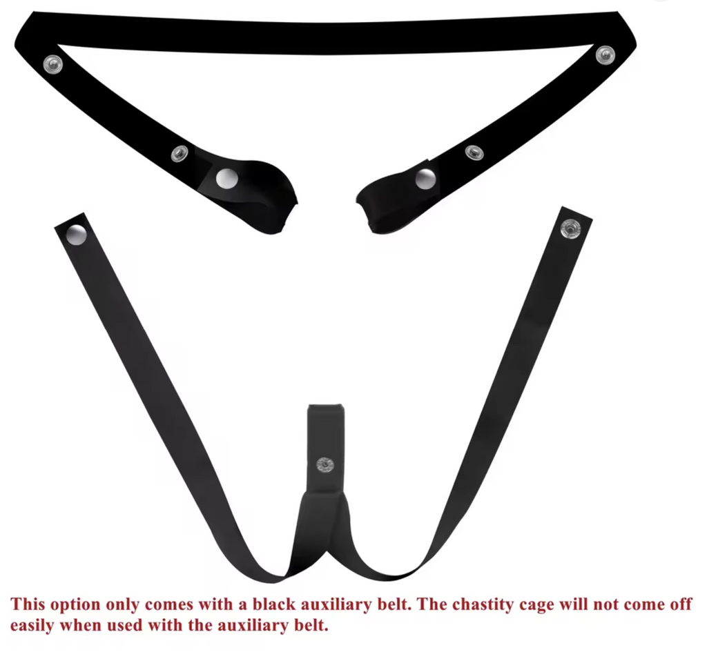 Chastity Cage Reverse-Style for Men | Male Abstinence Lock for Secure Wear | Material ABS