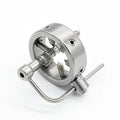 Stainless Steel Screw Locking Ring with Teeth Clamp for Men