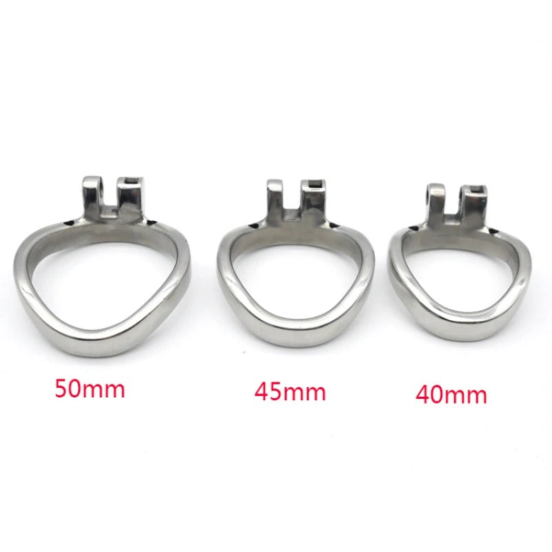 Stainless Steel  Male Chastity Device Only Ring – Available in 3 Sizes