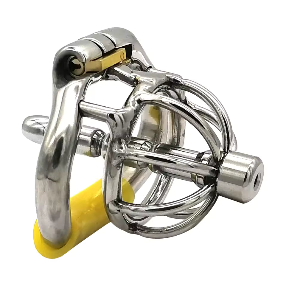 Durable men’s stainless steel ring with polished secure design