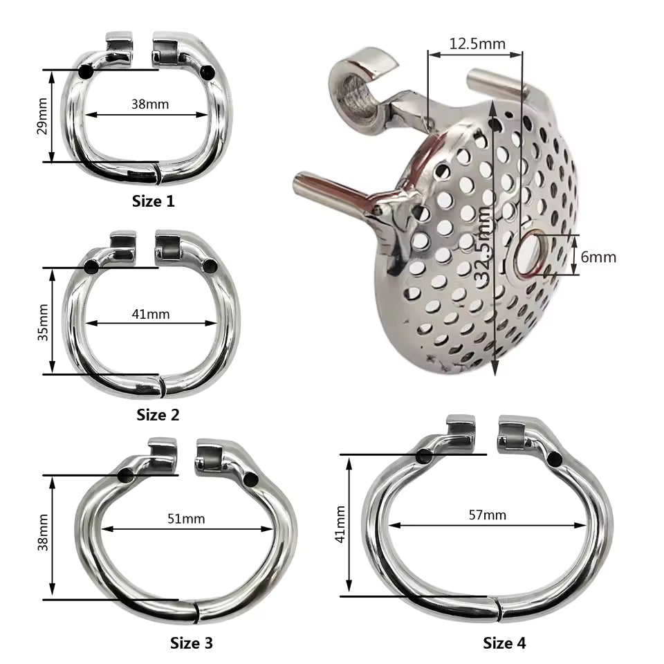Durable stainless steel compact ring for everyday comfort