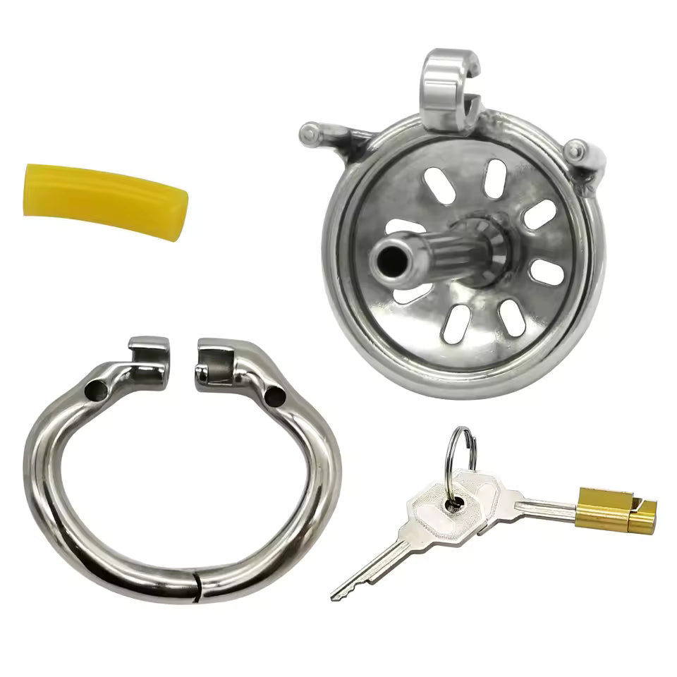 Durable stainless steel locking accessory for secure daily use