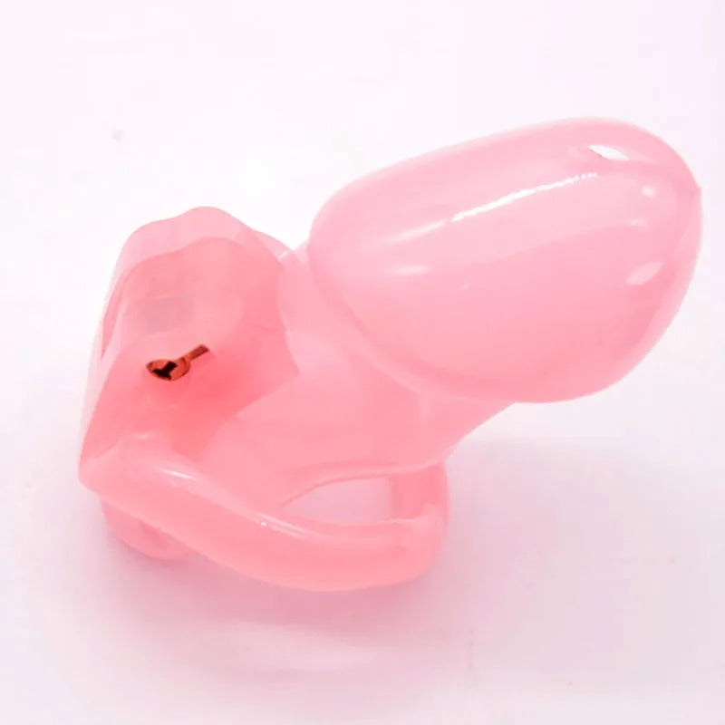 Ergonomic HT-V3 resin chastity device lightweight and breathable