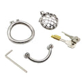 Ergonomic stainless steel secure band with comfortable polished edges
