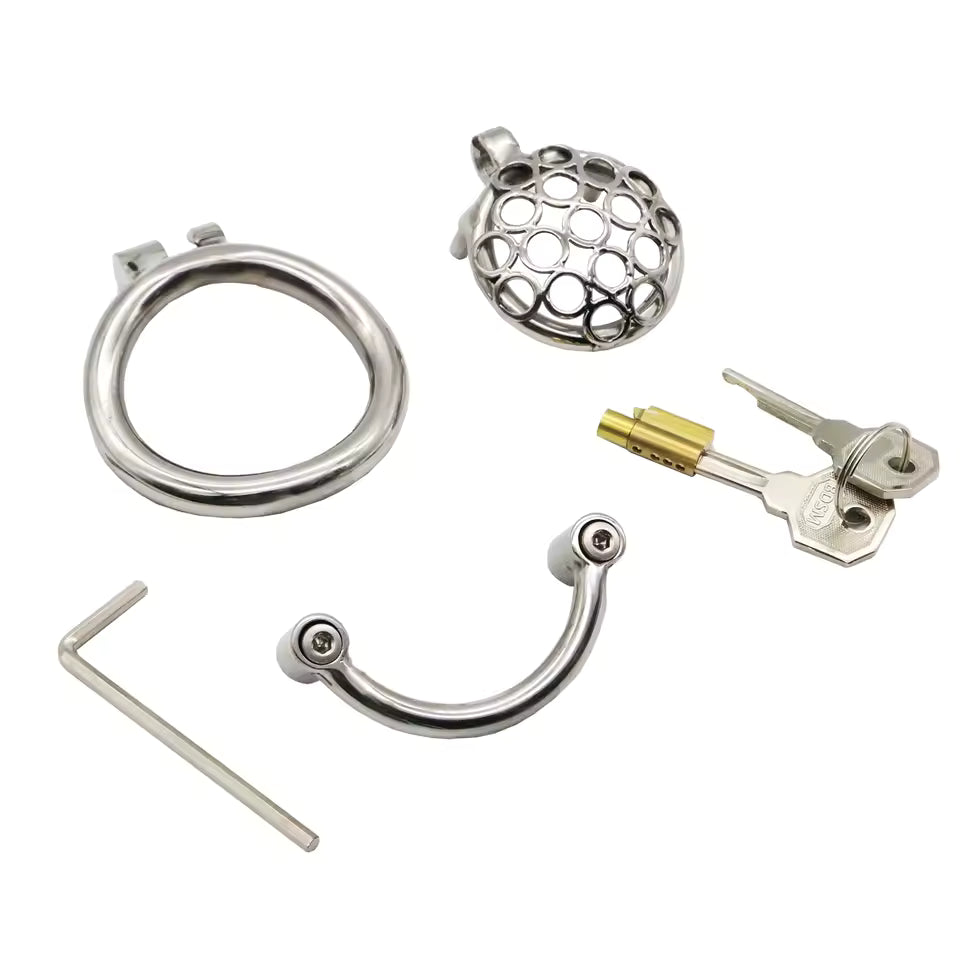 Ergonomic stainless steel secure band with comfortable polished edges