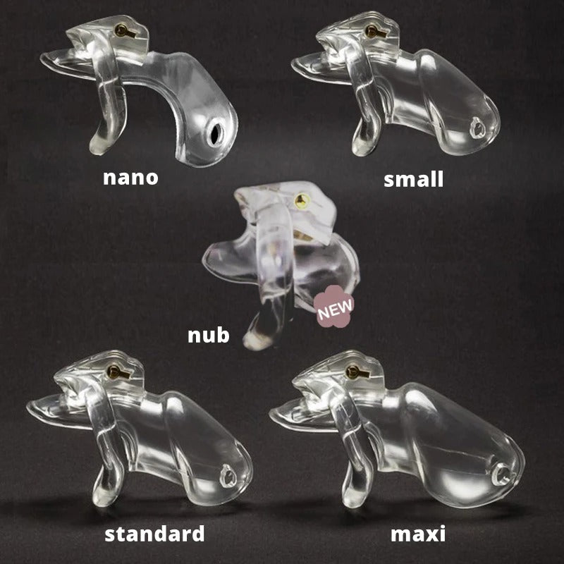 HT-V3 male chastity device with secure magic locker system