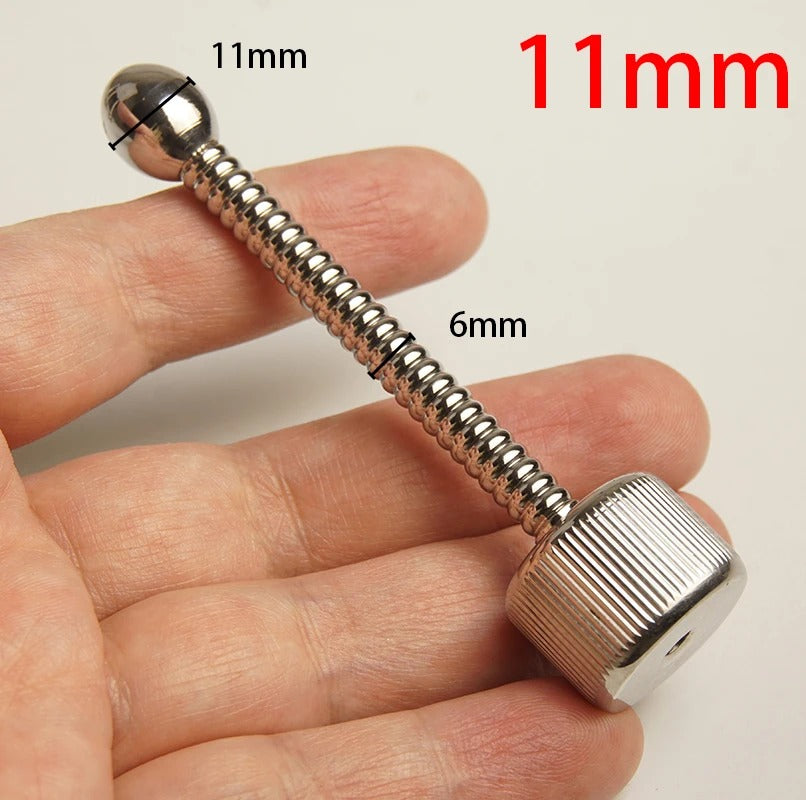 Stainless Steel Urethral Sound Plug Hollow Core – Metal Dilator for Men