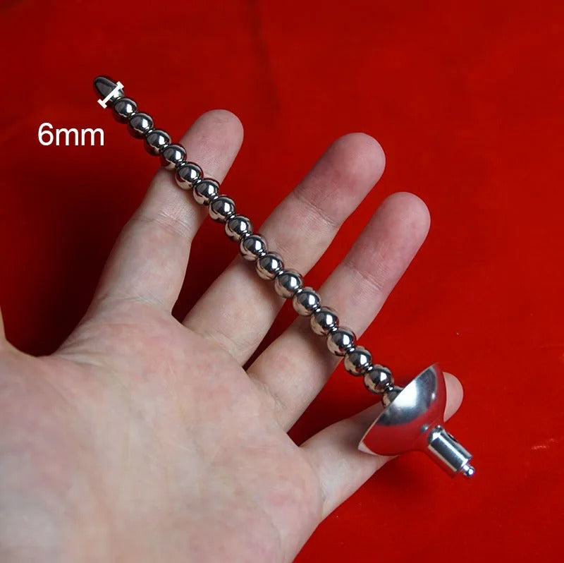 Long Stainless Steel Urethral Sounding Dilator – Precision Penis Plug & Urethral Catheter