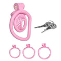 New Upgrade Detachable Adjustable ABS Male Chastity Cage – Snap Ring Urethral Lock Device