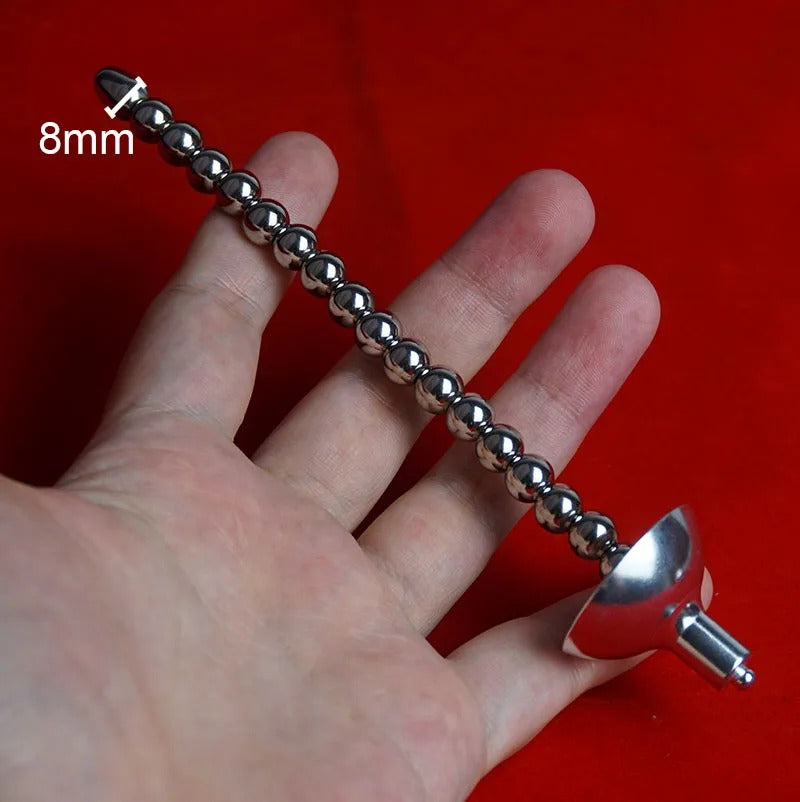 Long Stainless Steel Urethral Sounding Dilator – Precision Penis Plug & Urethral Catheter
