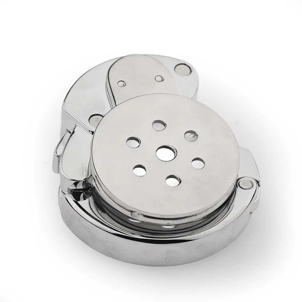 New Lock Chastity Cage for Men – Metal Device with Adjustable Ring (14 Designs)