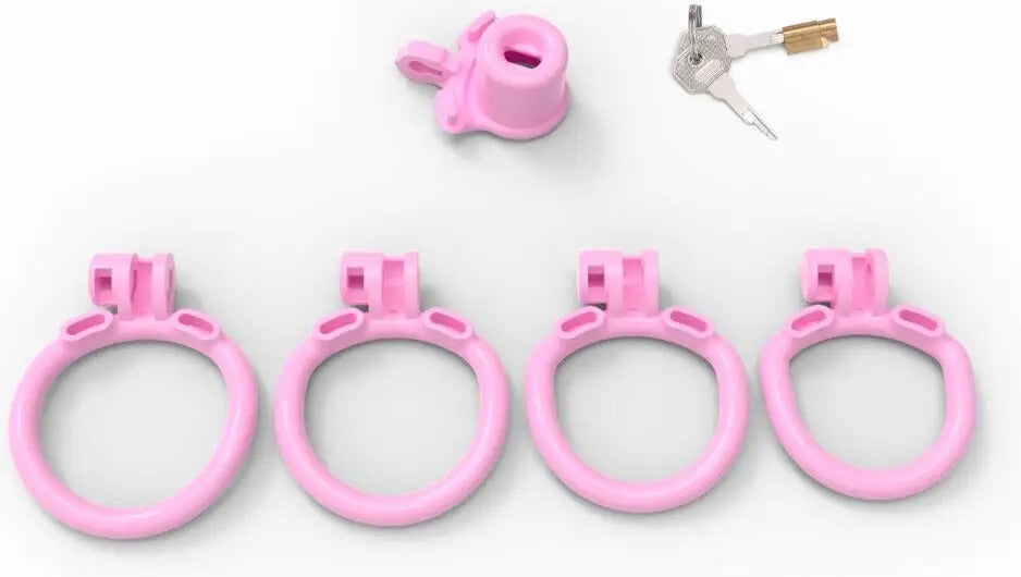 Nylon Male Chastity Device – Micro Locking Cage with Tube Design