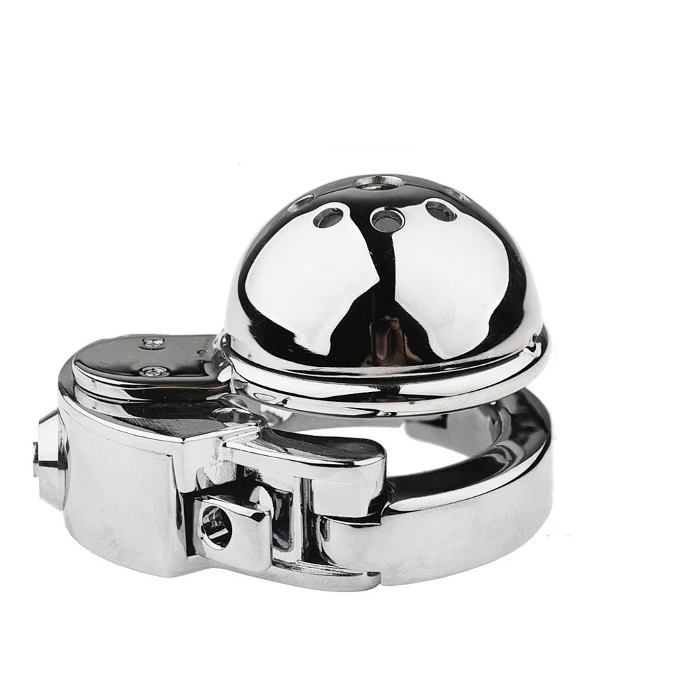 New Lock Chastity Cage for Men – Metal Device with Adjustable Ring (14 Designs)