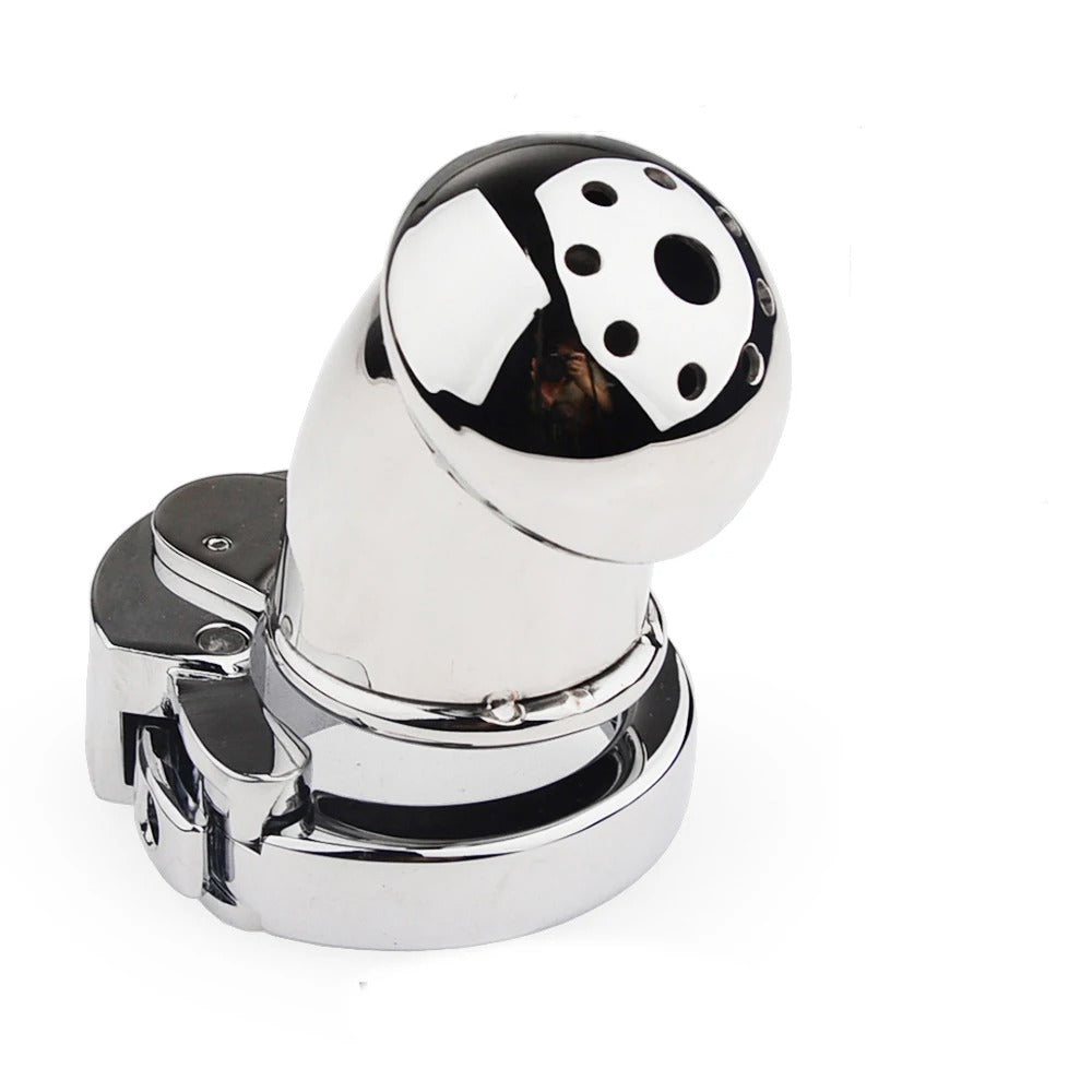 New Lock Chastity Cage for Men – Metal Device with Adjustable Ring (14 Designs)