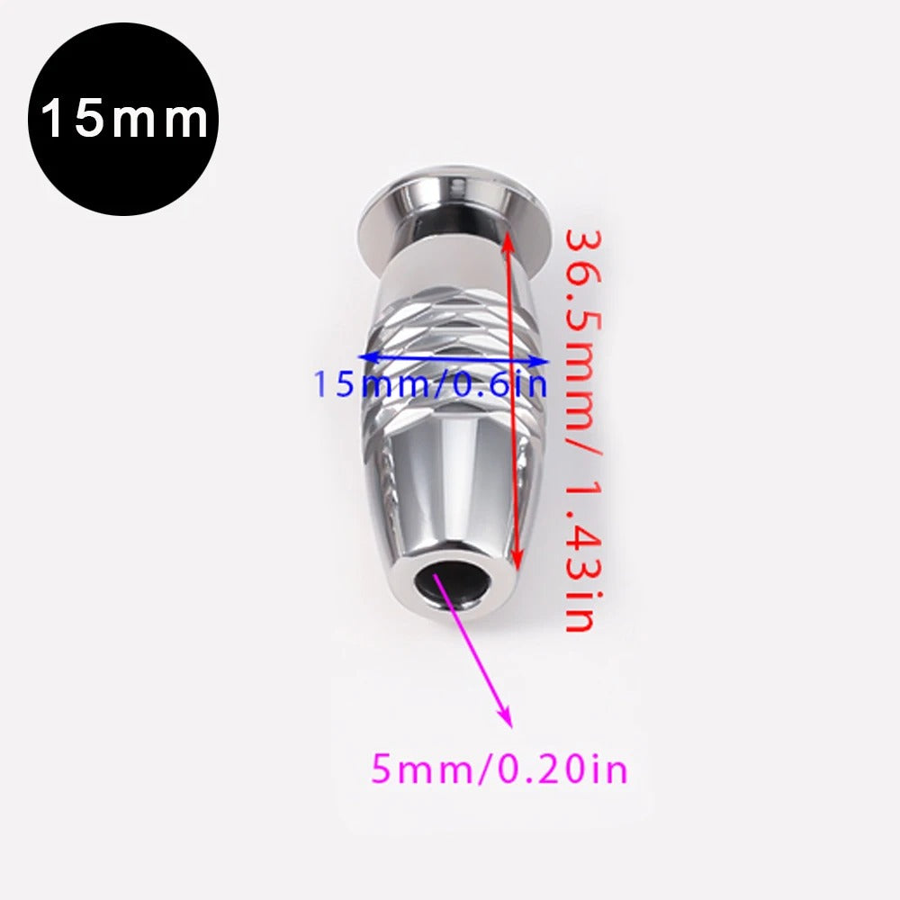 Stainless Steel Urethral Dilator Sound for Men – Horse Eye Stick Plug 8mm-18mm