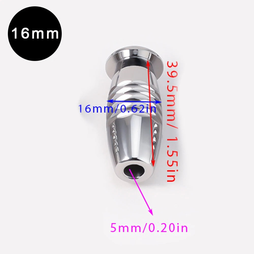 Stainless Steel Urethral Dilator Sound for Men – Horse Eye Stick Plug 8mm-18mm