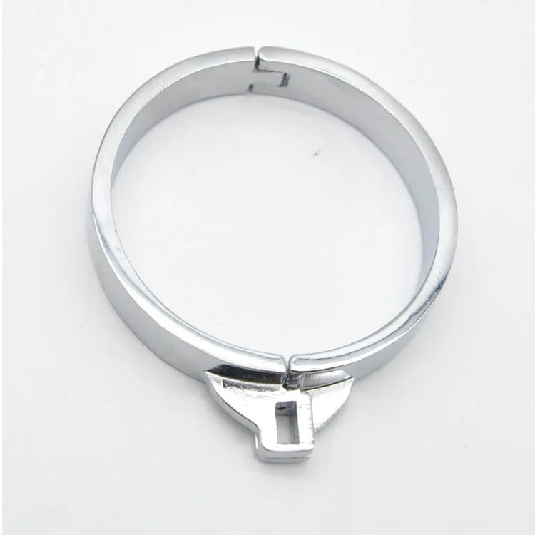 Stainless Steel Standard Male Chastity Device with Catheter Mini