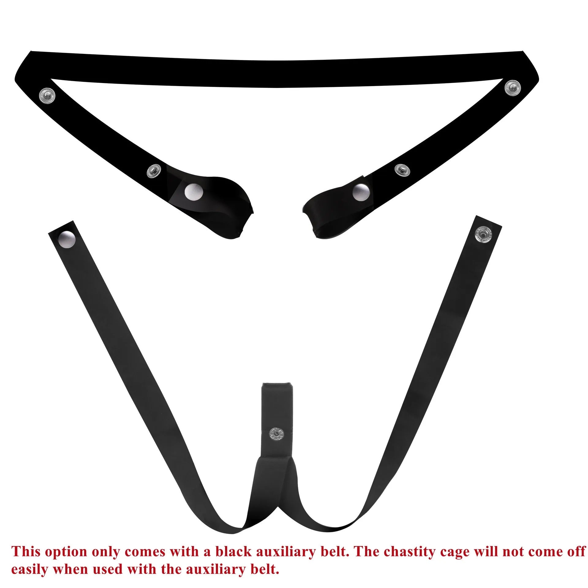 Chastity Cage 3D Flat with 4 Rings – CB Lock Device with Urethral Catheter for Men