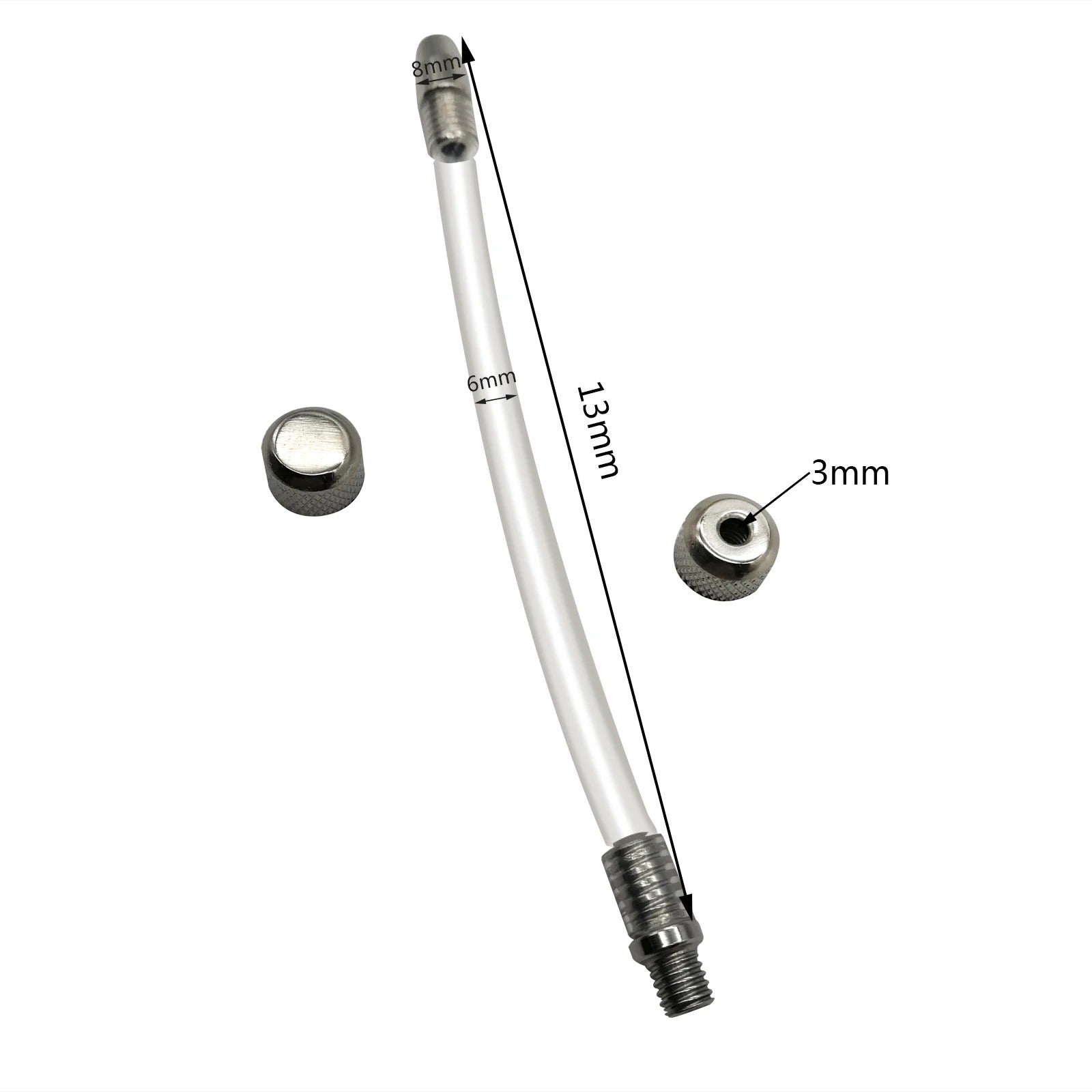 Two-Use Male Chastity Device | Urethral Tube