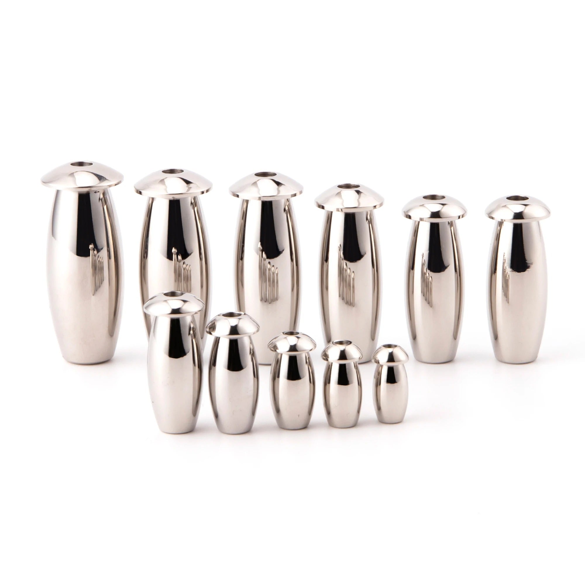 Stainless Steel Men’s Short Plugs | Hollow Urethral Plug | 8mm–20mm