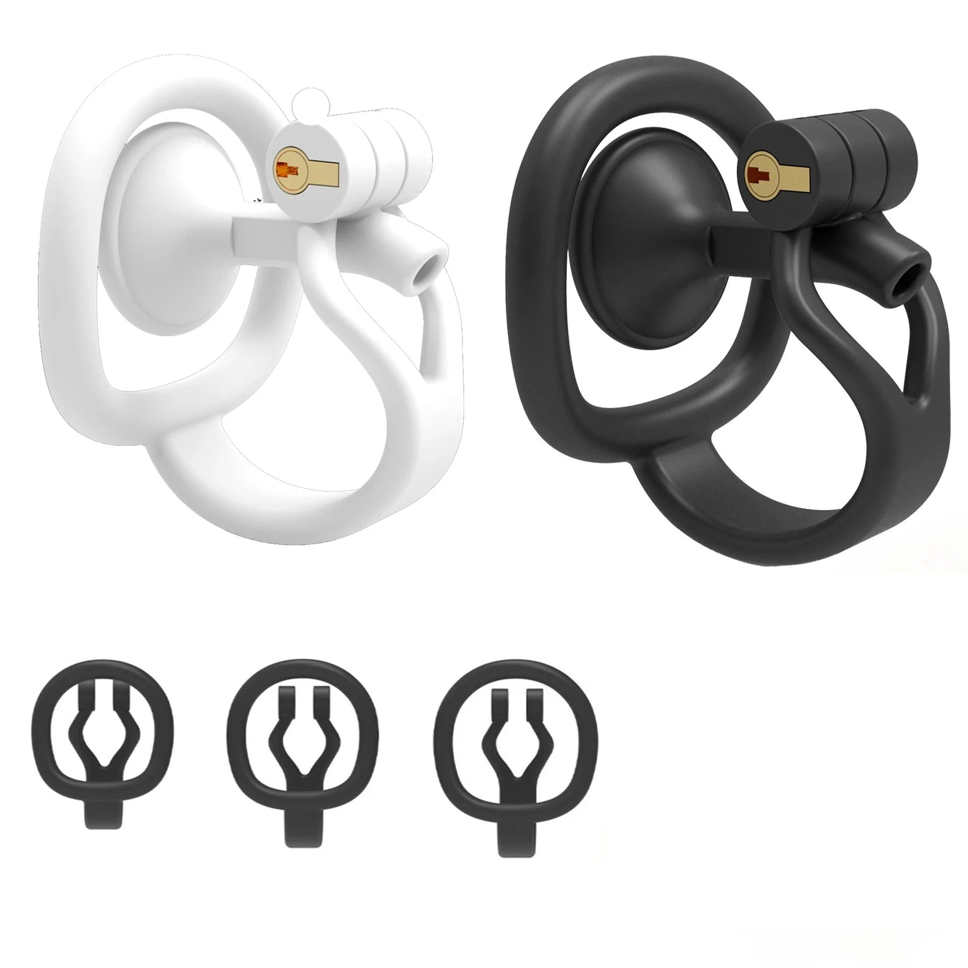 Chastity Cage Reverse-Style for Men | Male Abstinence Lock for Secure Wear | Material ABS