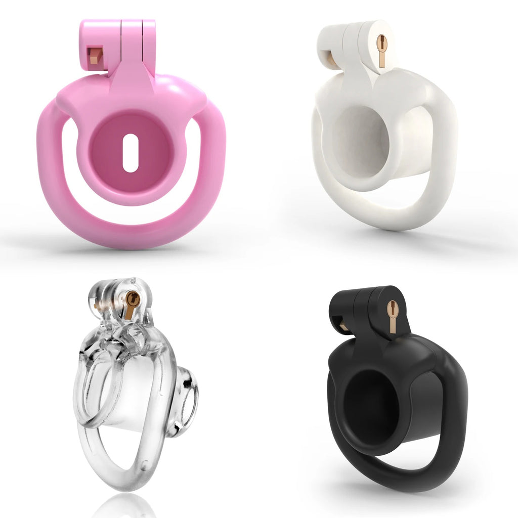 Nylon Male Chastity Device – Micro Locking Cage with Tube Design