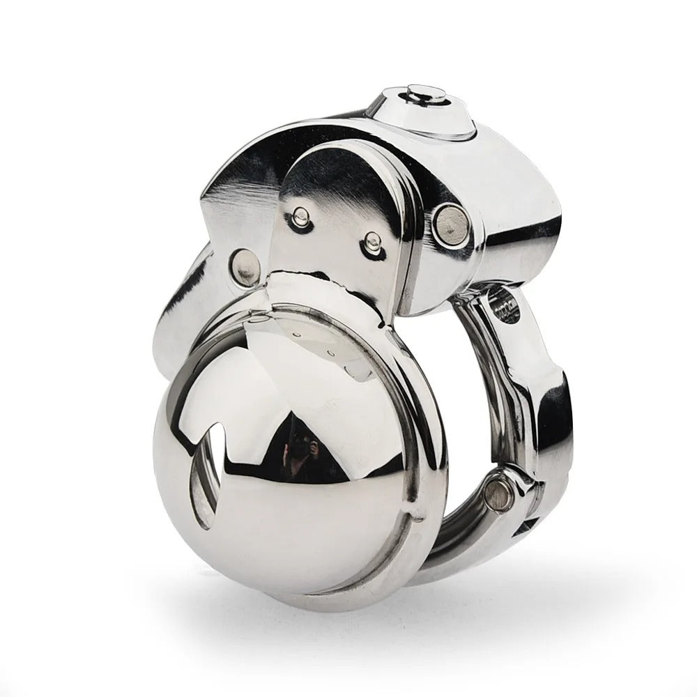 New Lock Chastity Cage for Men – Metal Device with Adjustable Ring (14 Designs)