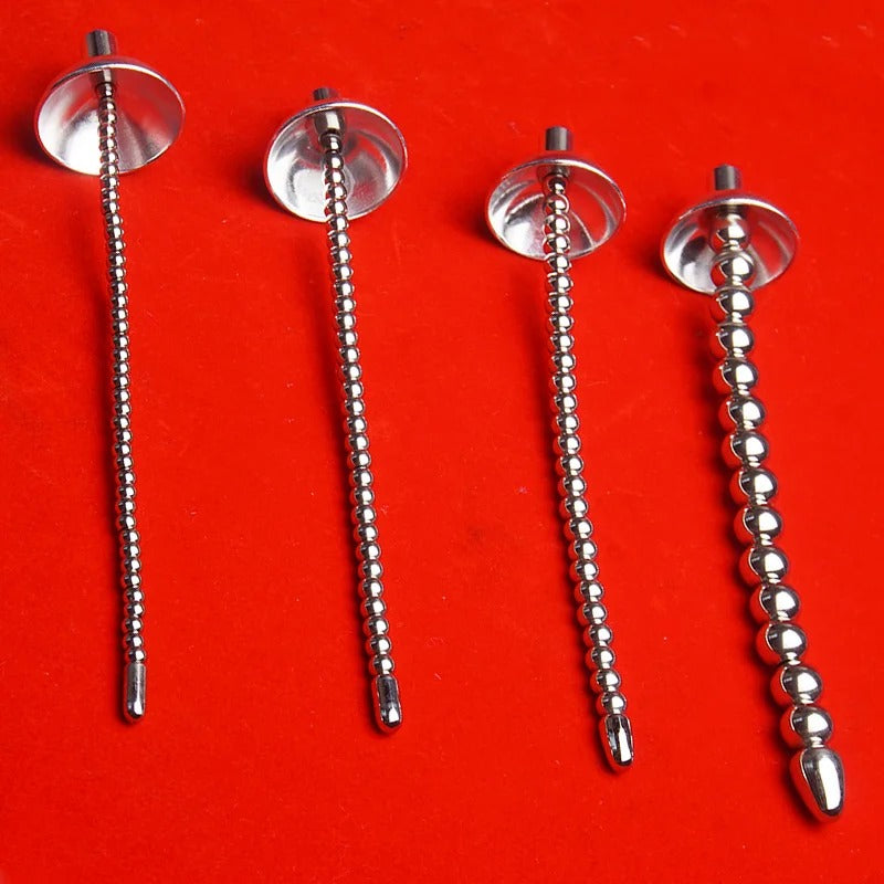 Long Stainless Steel Urethral Sounding Dilator – Precision Penis Plug & Urethral Catheter