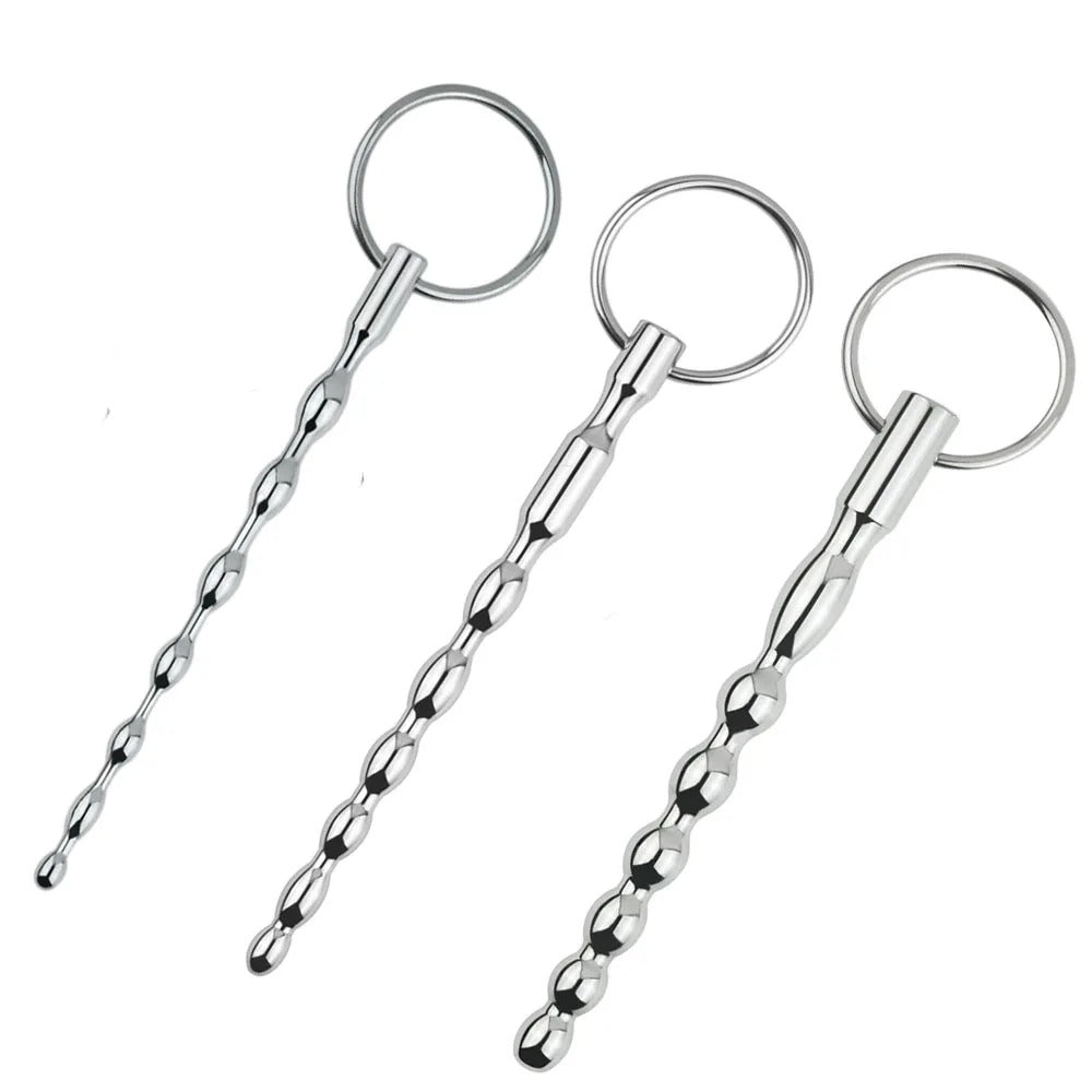 Men’s Stainless Steel Urethral Sounding Rod | 3 Size Options
