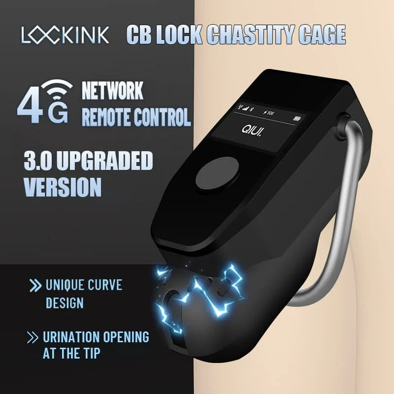 Intelligent Remote Electrical Stimulation Male Chastity Device – 3.0 CB Lock