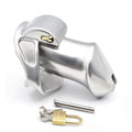 Male 316L Stainless Steel Luxury Chastity Device with 2 Magic Locks