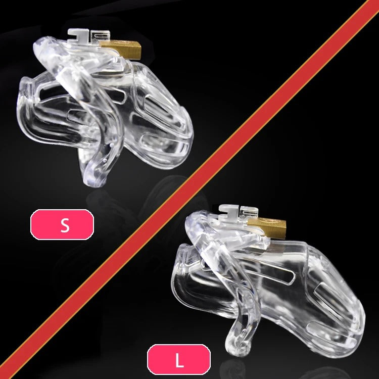 Electric Male Chastity Cage – Corona Design with 4 Adjustable Rings