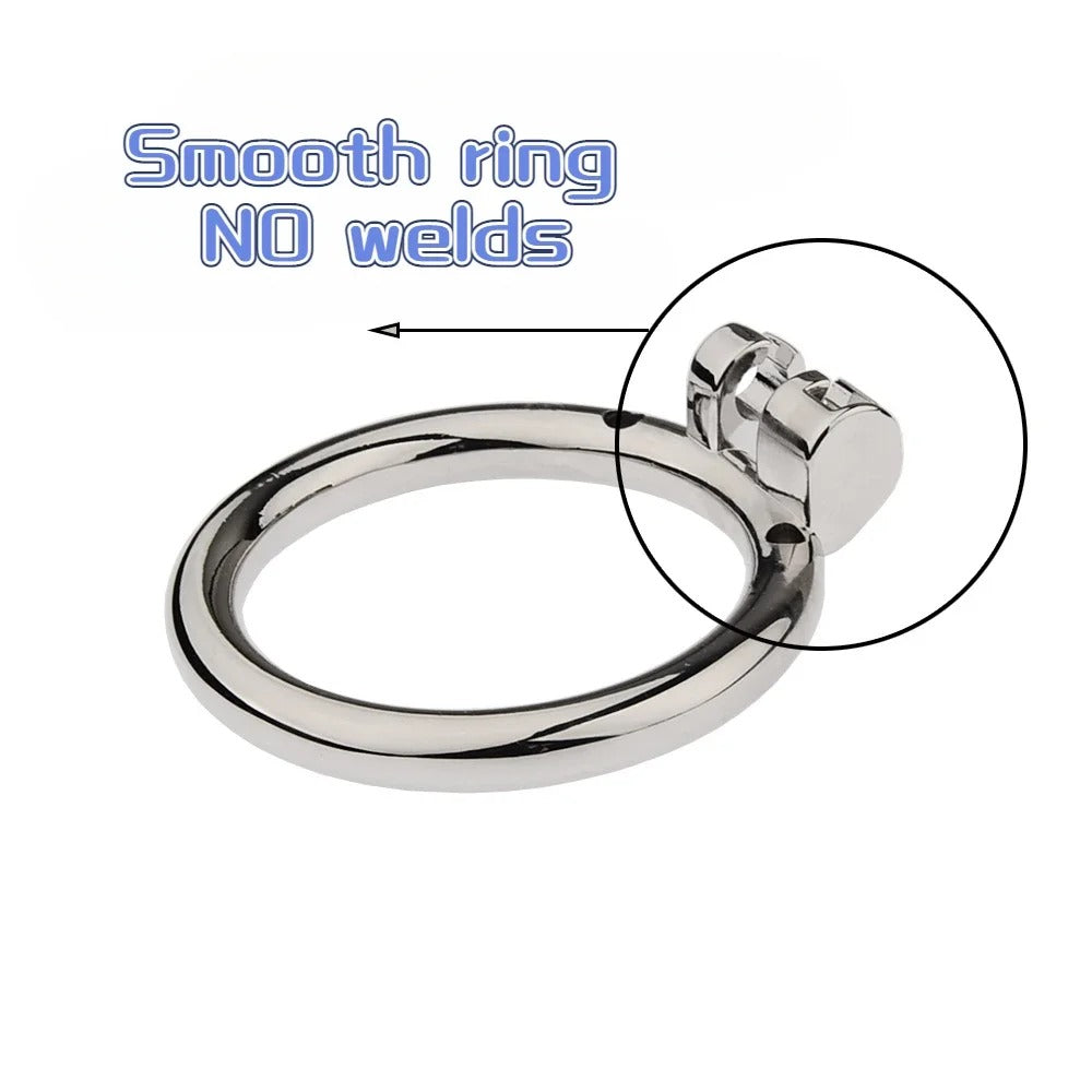 Zinc Alloy Male Chastity Cage Built In Lock