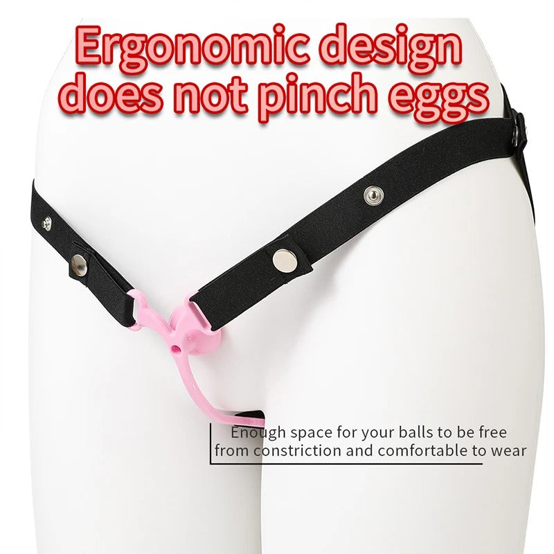 Butterfly Male Chastity Device | Discreet CB Cage with Straps for Everyday Wear