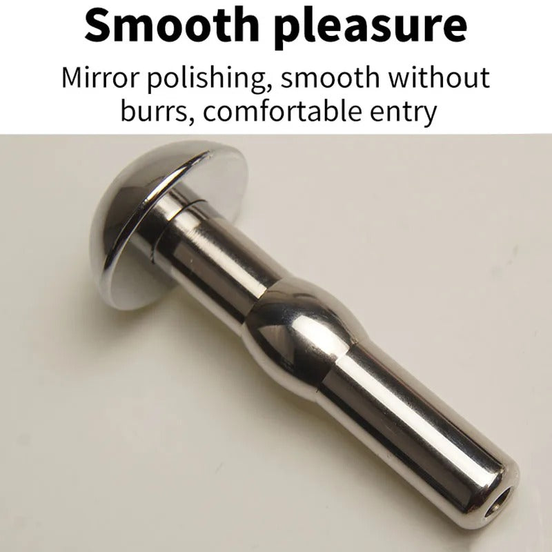 Stainless Steel Urethral Penis Plug – Shower Head Sounding Dilator Catheter