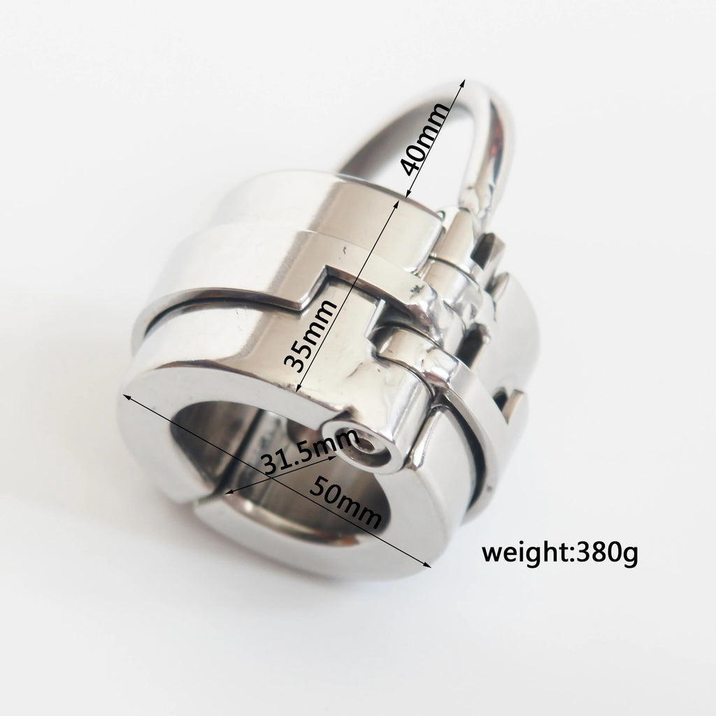 Steel Weighted Ring for Men – Heavy Duty Stretching and Training Accessory