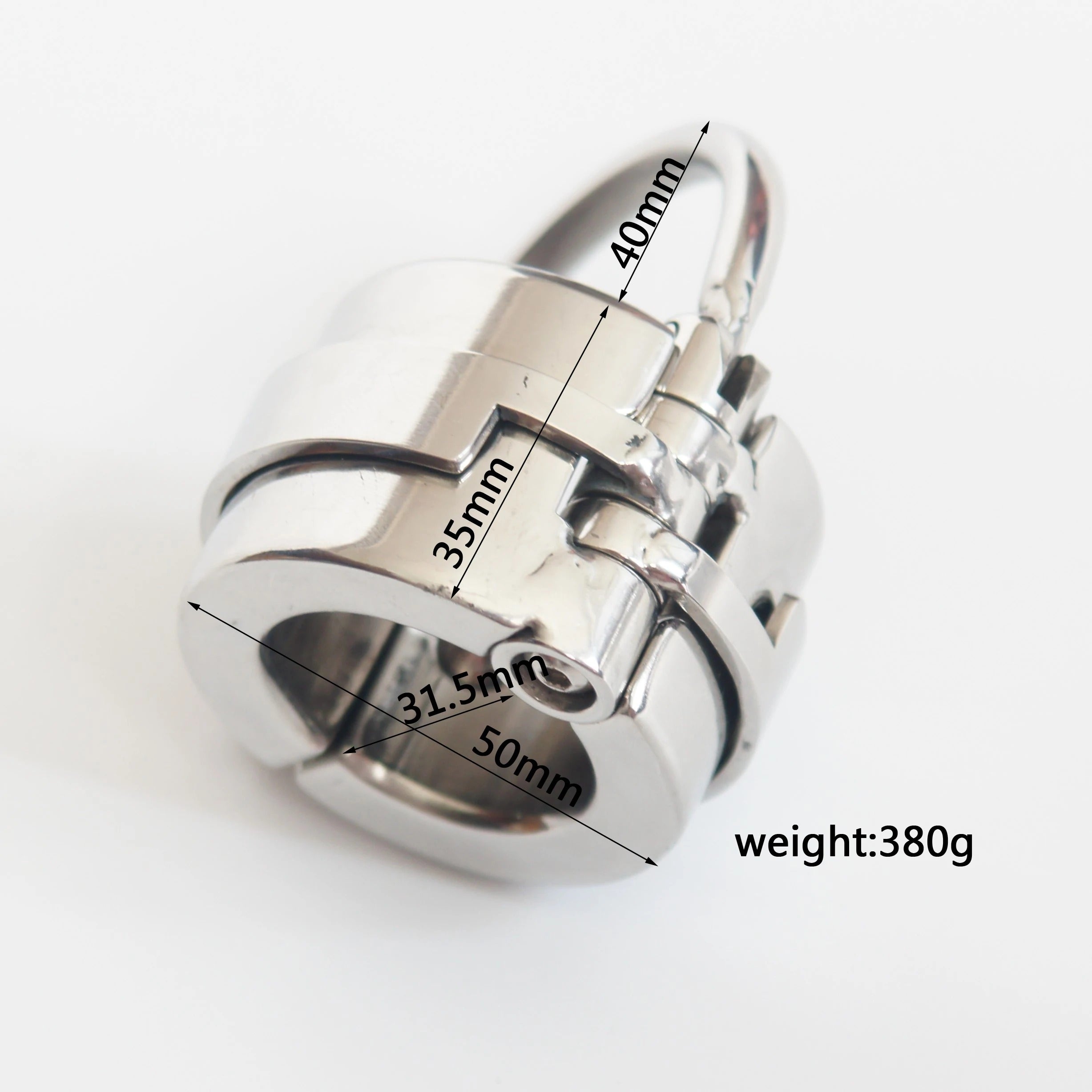 Steel Weighted Ring for Men – Heavy Duty Stretching and Training Accessory