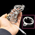 Stainless Steel Standard Male Chastity Device | Deluxe Urethral Tube