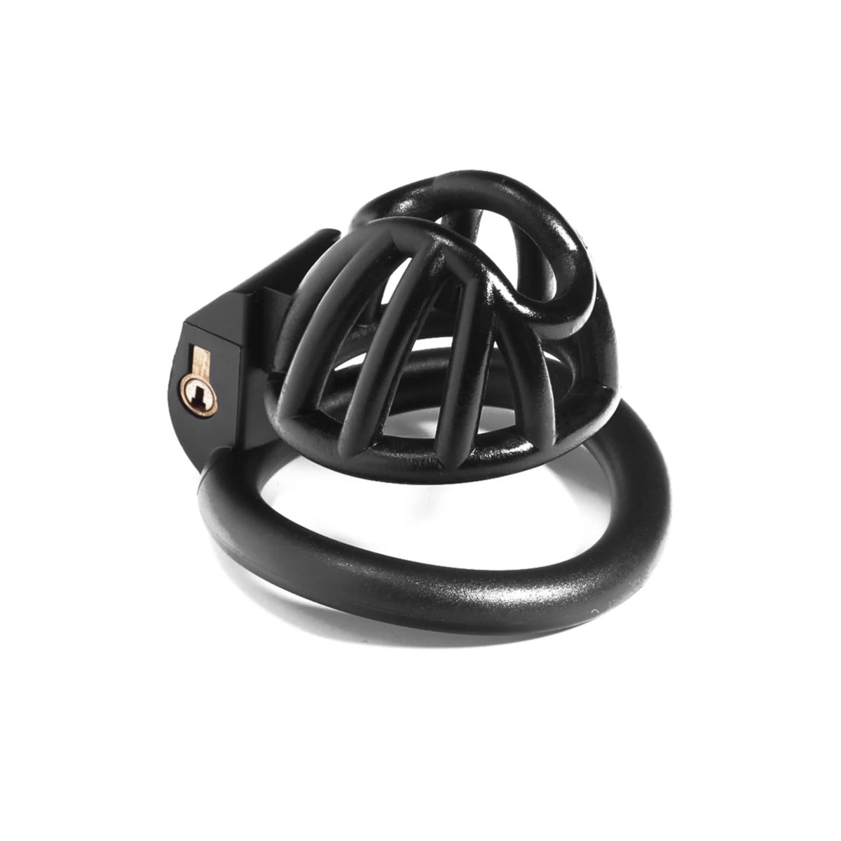 ABS Male Chastity Device – Adjustable Locking Cage with 4 Base Rings